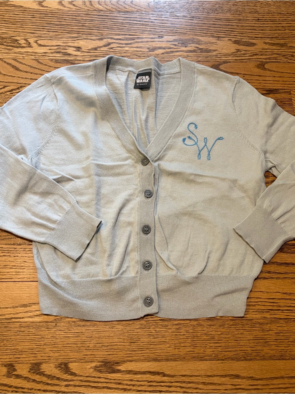 Her Universe x Star Wars Initial Cardigan Grey